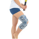 Ортез коленного сустава с регулировкой подвижности и динамичными ремнями Reh4Mat Attack 2ra - фото №4