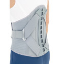 Высокий грудопоясничный корсет со съёмным жестким фиксатором Reh4Mat Lox EB-LK-02 - фото №5