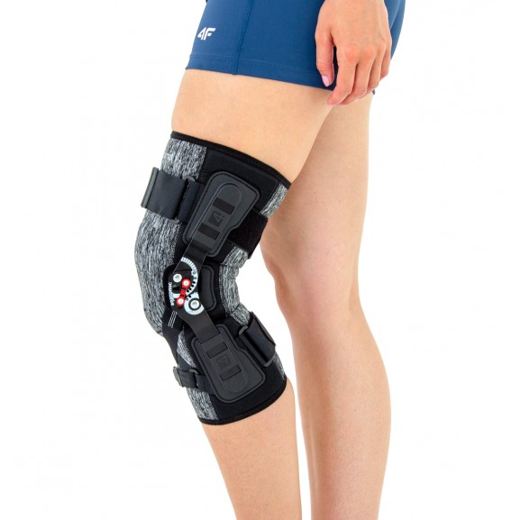 Ортез коленного сустава с шинами 2RA и усилением передней крестообразной связки Reh4Mat Eb-sk/2ra - фото №7