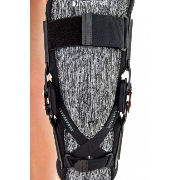 Ортез коленного сустава с шинами 2RA и усилением передней крестообразной связки Reh4Mat Eb-sk/2ra - фото №10