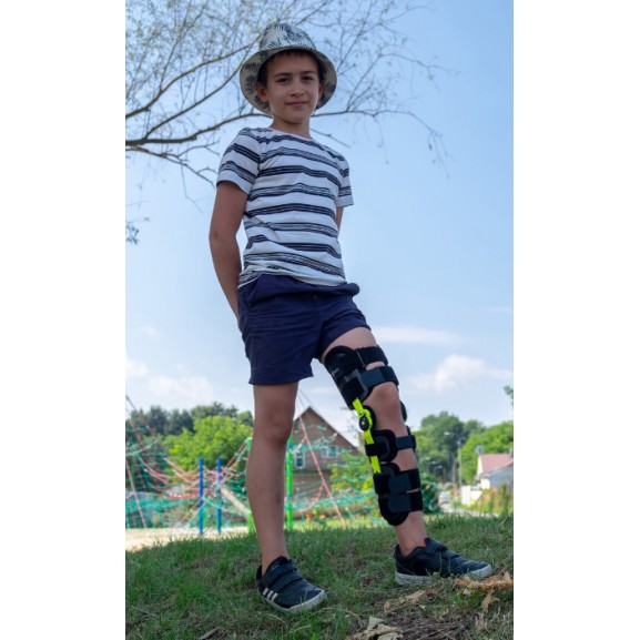 Детский ортез-аппарат коленного сустава с регулировкой длины Reh4Mat FIX-KD-14 - фото №9