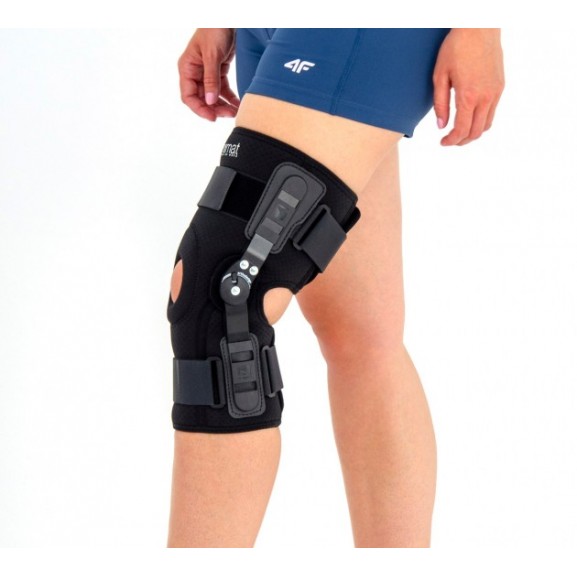 Задний открытый ортез коленного сустава с регулировкой диапазона подвижности с шагом 15° Reh4Mat Okd-04 - фото №2