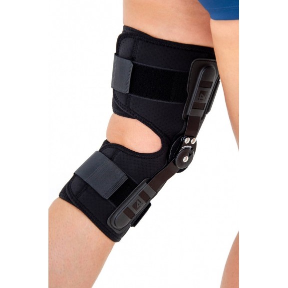 Задний открытый ортез коленного сустава с регулировкой диапазона подвижности с шагом 15° Reh4Mat Okd-04 - фото №7