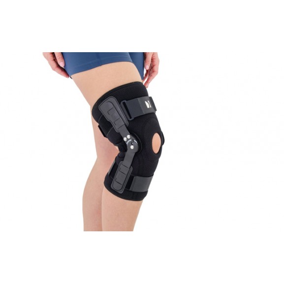 Задний открытый ортез коленного сустава с регулировкой диапазона подвижности с шагом 15° из материала ProSIX™ Reh4Mat Okd-06 - фото №6
