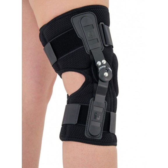Задний открытый ортез коленного сустава с регулировкой диапазона подвижности с шагом 15° из материала ProSIX™ Reh4Mat Okd-06 - фото №3