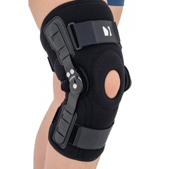 Задний открытый ортез коленного сустава с регулировкой диапазона подвижности с шагом 15° из материала ProSIX™ Reh4Mat Okd-06 - фото №4