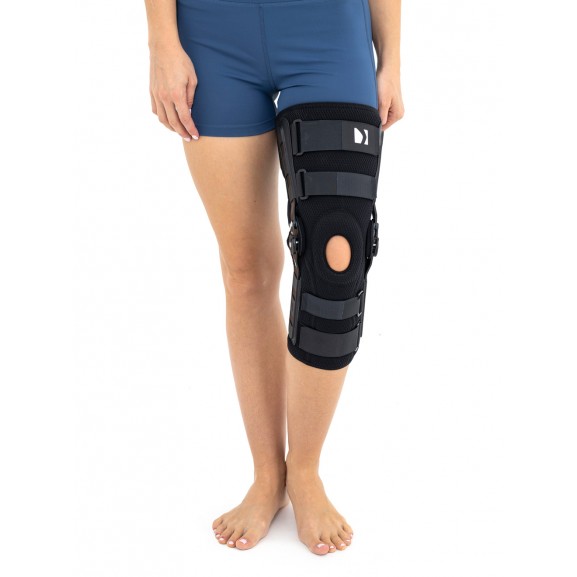 Задний длинный открытый ортез коленного сустава с регулировкой диапазона подвижности Reh4Mat Okd-07 - фото №1