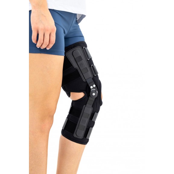 Задний длинный открытый ортез коленного сустава с регулировкой диапазона подвижности Reh4Mat Okd-07 - фото №2