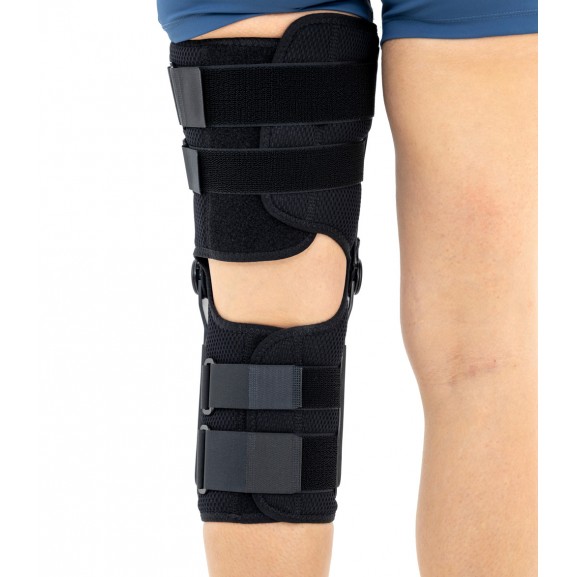 Задний длинный открытый ортез коленного сустава с регулировкой диапазона подвижности Reh4Mat Okd-07 - фото №3