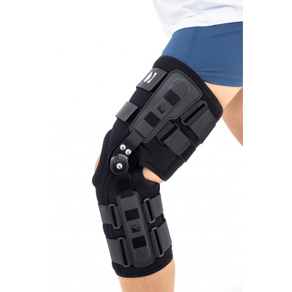 Задний длинный открытый ортез коленного сустава с регулировкой диапазона подвижности Reh4Mat Okd-07 - фото №4