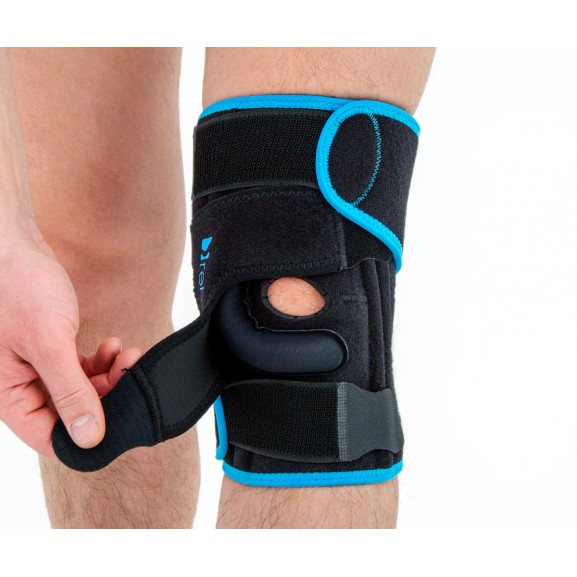 Универсальный ортез коленного сустава со стабилизатором надколенника Reh4Mat Okd-20 - фото №1