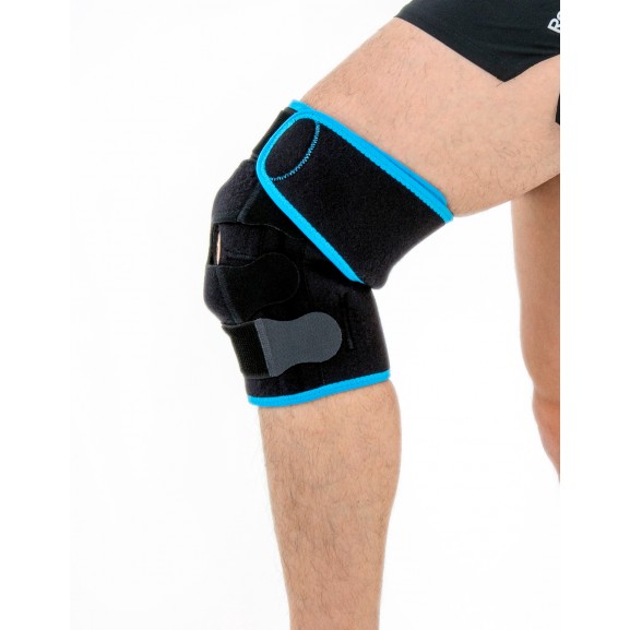 Универсальный ортез коленного сустава со стабилизатором надколенника Reh4Mat Okd-20 - фото №7