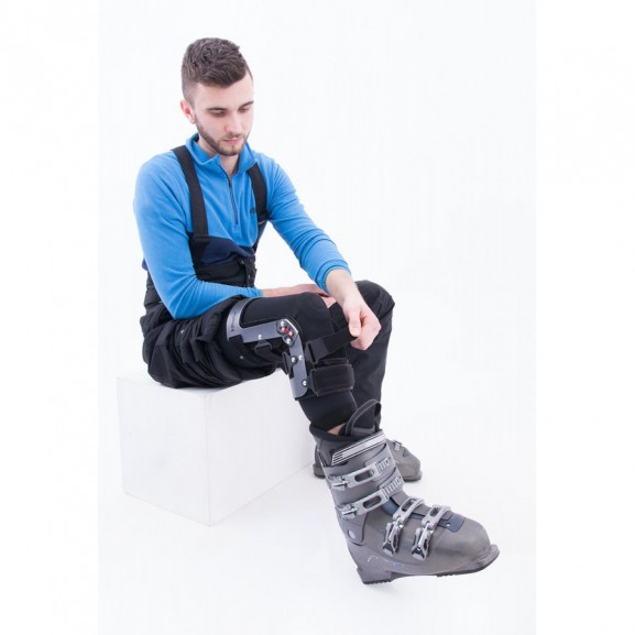 Функциональный экзоскелетный ортез колена для лыжников с шиной 2RA Reh4Mat Raptor/2ra Short - фото №9