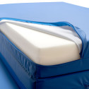 Матрас медицинский беспружинный с водонепроницаемым чехлом (четырехсекционный) SGMedical НПВ 4242 - фото №5