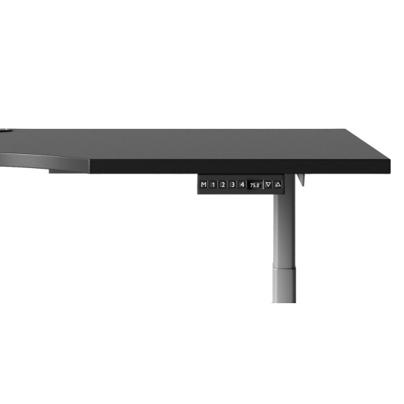 Умный стол Takasima Smart Desk St.Black/St.White - фото №6