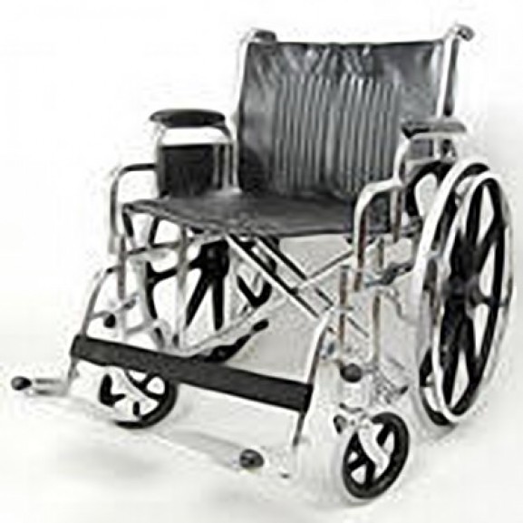 Кресло-коляска широкая инвалидная Симс-2 3022c0303s - фото №2