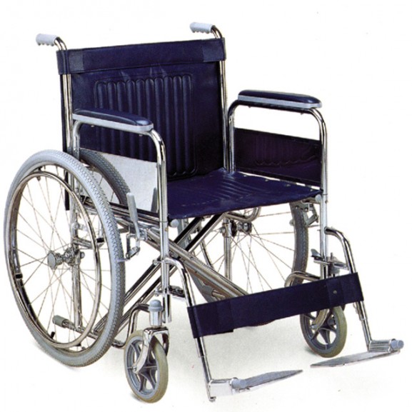 Инвалидная коляска стальная Мега-Оптим Lk 6005-56 А