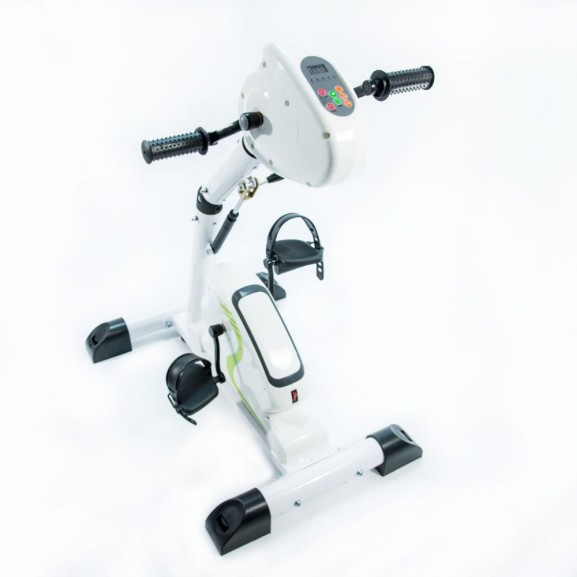 Велотренажер педальный двухмоторный Мега-Оптим Hsm-20ce - фото №1