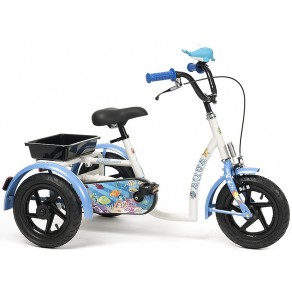Трехколесный велосипед для девочек Vermeiren Aqua