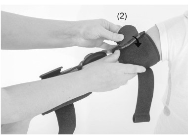 Закрепите периферическую повязку плеча (2)